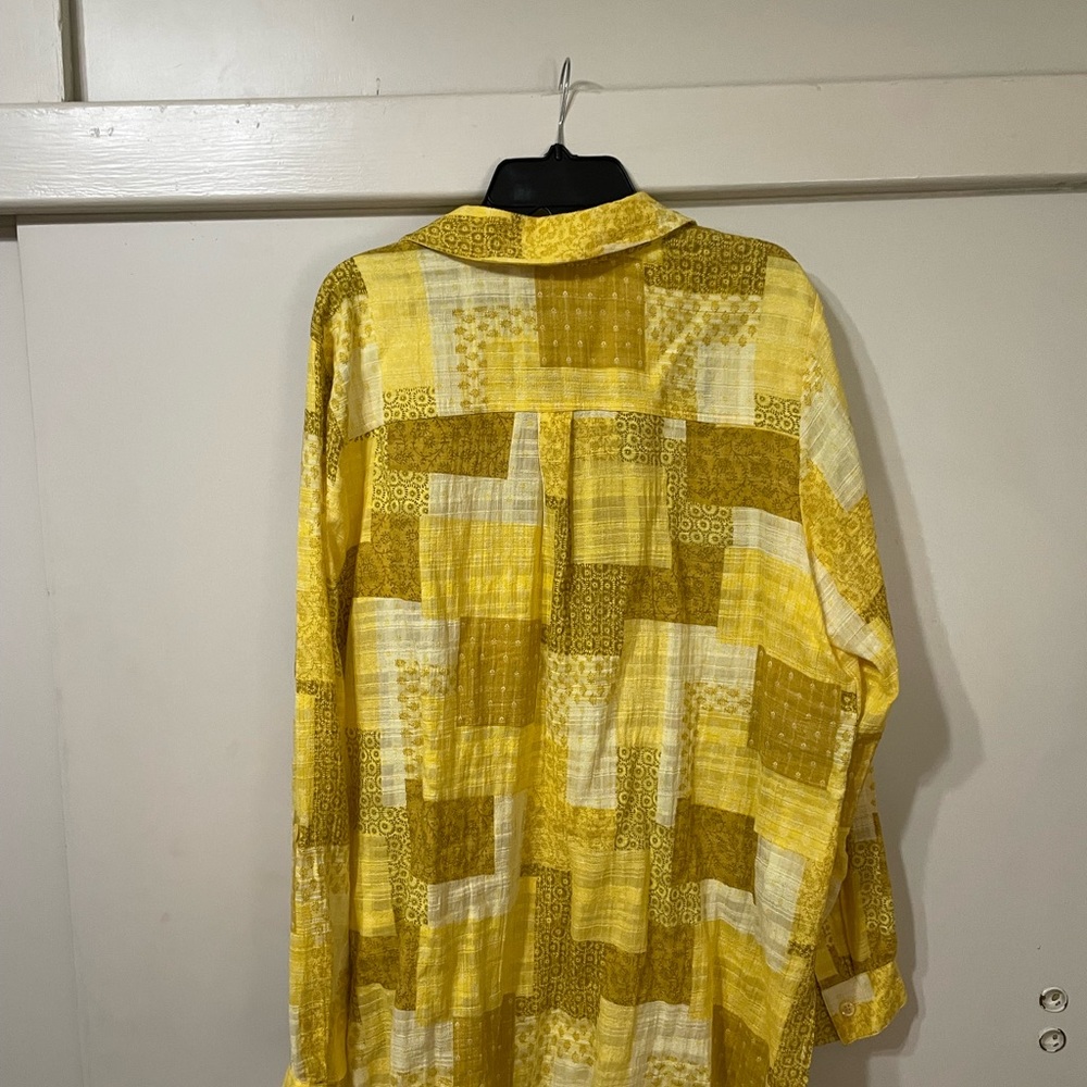 Joan Rivers patchwork shirt - Picture 3 of 4